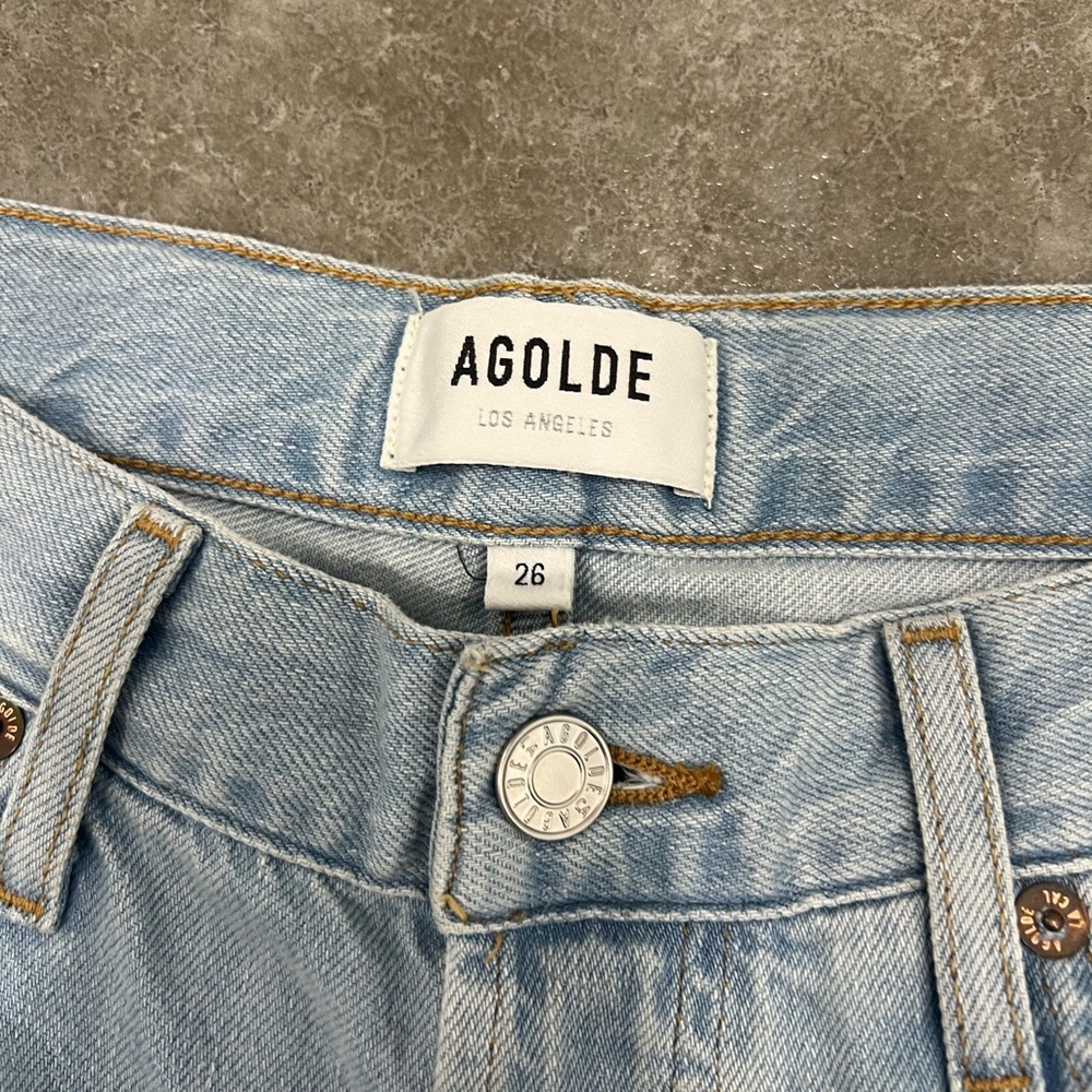 Agolde Light Blue women’s Jeans - Picture 2 of 7